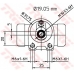 BWD135 TRW Колесный тормозной цилиндр