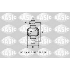 T772009 SASIC ремонтный комплект, рычаг подвески