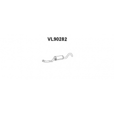 VL90282 VENEPORTE Предглушитель выхлопных газов
