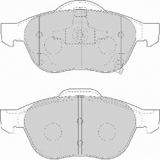 FD7117A NECTO Комплект тормозных колодок, дисковый тормоз