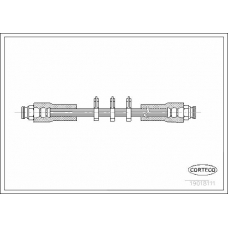 19018111 CORTECO Тормозной шланг