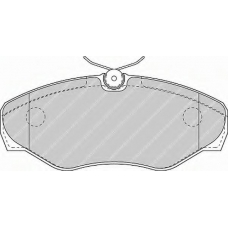 T0610858 RAMEDER Комплект тормозных колодок, дисковый тормоз