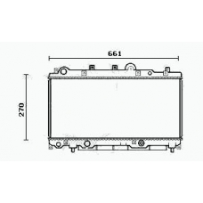 RM0724 EQUAL QUALITY Радиатор, охлаждение двигателя