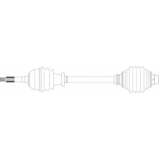 RE3013 General Ricambi Приводной вал