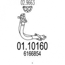 01.10160 MTS Труба выхлопного газа