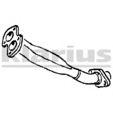 CN125H KLARIUS Труба выхлопного газа