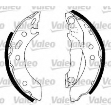 554733 VALEO Комплект тормозных колодок