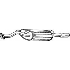 115-329 BOSAL Глушитель выхлопных газов конечный