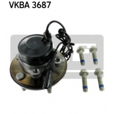 VKBA 3687 SKF Комплект подшипника ступицы колеса