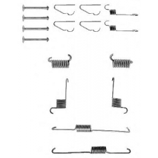 BFK267 QUINTON HAZELL Комплектующие, тормозная колодка