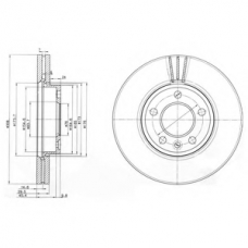 DP1010.11.0375 Dr!ve+ Тормозной диск