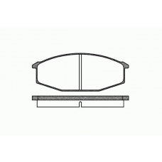 0115 20 KAWE Комплект тормозных колодок, дисковый тормоз