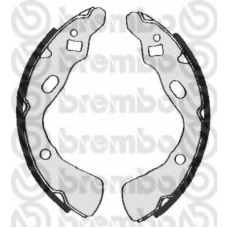 S 30 507 BREMBO Комплект тормозных колодок