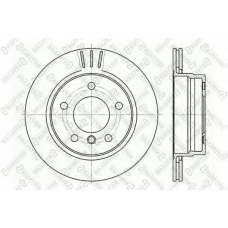 6020-1535V-SX STELLOX Тормозной диск