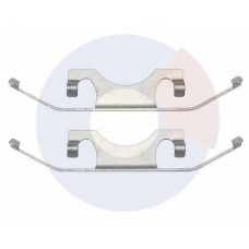 2313 CARRAB BRAKE PARTS Комплектующие, колодки дискового тормоза