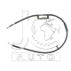 C70318<br />Japan Cars<br />Трос ручного тормоза