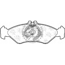 BP868 QH Benelux Комплект тормозных колодок, дисковый тормоз