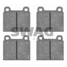 10 91 6134 SWAG Комплект тормозных колодок, дисковый тормоз