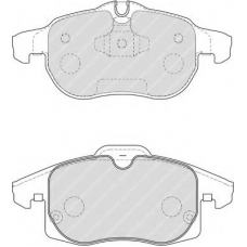 FSL1520 FERODO Комплект тормозных колодок, дисковый тормоз