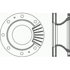 DSX1003.20 ROADHOUSE Тормозной диск
