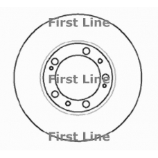 FBD844 FIRST LINE Тормозной диск