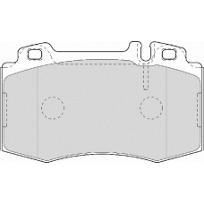 FD7008A NECTO Комплект тормозных колодок, дисковый тормоз