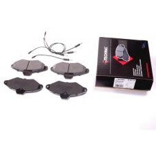 PRP0198 PROTECHNIC Комплект тормозных колодок, дисковый тормоз