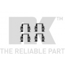 7930164 NK Комплектующие, колодки дискового тормоза