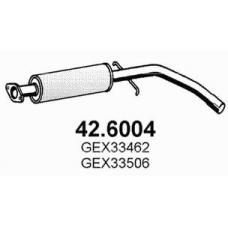 42.6004 ASSO Средний глушитель выхлопных газов