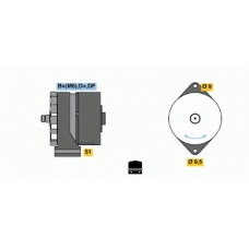 0 120 400 706 BOSCH Генератор