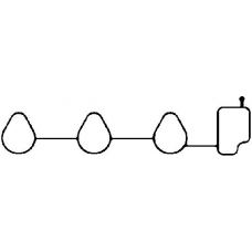 450339P CORTECO Прокладка, впускной коллектор