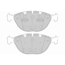 FD7064A NECTO Комплект тормозных колодок, дисковый тормоз