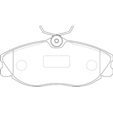 PN-0303 JNBK Колодки тормозные