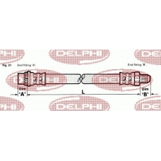 LH0493 DELPHI Тормозной шланг