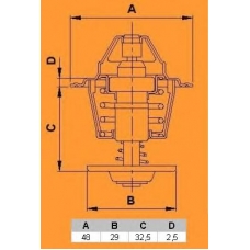 3357.76 CALORSTAT by Vernet Термостат, охлаждающая жидкость