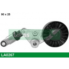 LA0267 TRW Натяжной ролик, поликлиновой  ремень