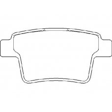 MDK0222 MINTEX Комплект тормозов, дисковый тормозной механизм