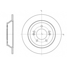 61572.00 ROADHOUSE Тормозной диск
