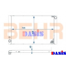 480055N AKS DASIS Радиатор, охлаждение двигателя