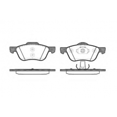 P9443.00 WOKING Комплект тормозных колодок, дисковый тормоз