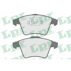 05P1527 LPR Комплект тормозных колодок, дисковый тормоз