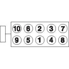22-15003B GOETZE Комплект болтов головки цилидра