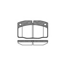 P0013.20 WOKING Комплект тормозных колодок, дисковый тормоз