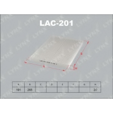 LAC-201 LYNX Cалонный фильтр