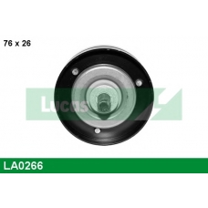 LA0266 TRW Паразитный / ведущий ролик, поликлиновой ремень