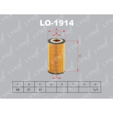 LO-1914 LYNX Фильтр масл.vovlo c30 2.0d 10-