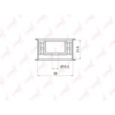 PB-3005 LYNX Ролик натяжной audi a4/a6/a8/v