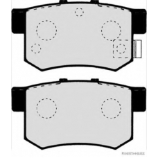 J3614008 HERTH+BUSS JAKOPARTS Комплект тормозных колодок, дисковый тормоз