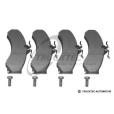 02.35.083 TRUCKTEC AUTOMOTIVE Комплект тормозных колодок, дисковый тормоз