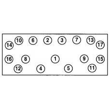 52072400 AJUSA Комплект прокладок, головка цилиндра